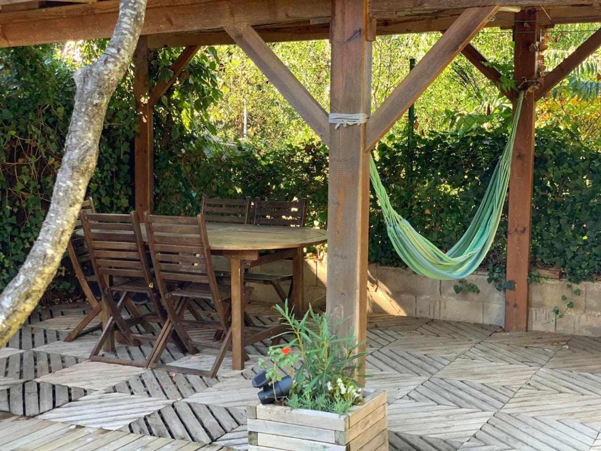 Can Camps Besalu Casa Planta Baja Con Jardin 外观 照片