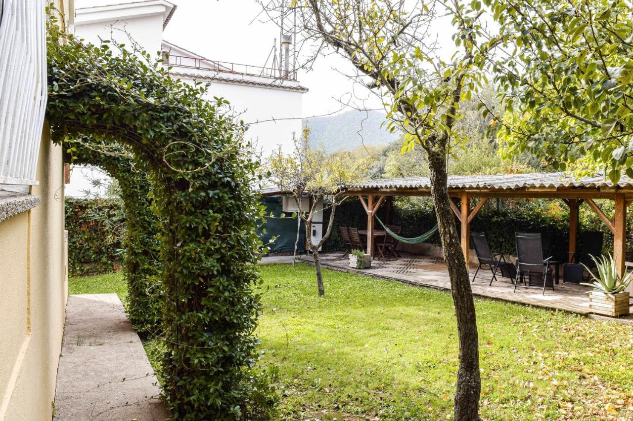 Can Camps Besalu Casa Planta Baja Con Jardin 外观 照片